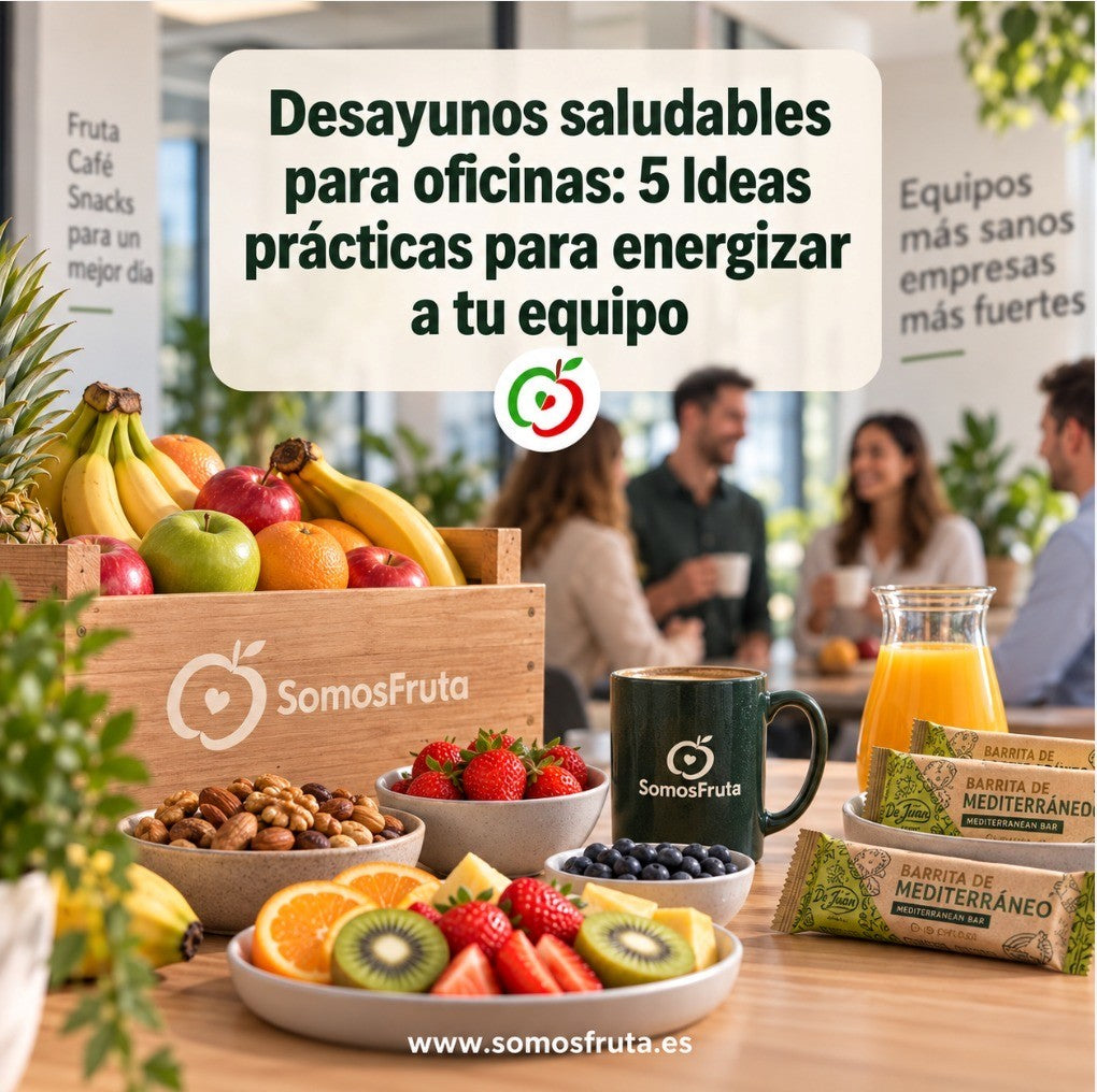 Desayunos saludables para oficinas: 5 Ideas prácticas para energizar a tu equipo