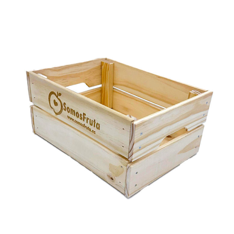 Caja de Madera Natural Pequeña