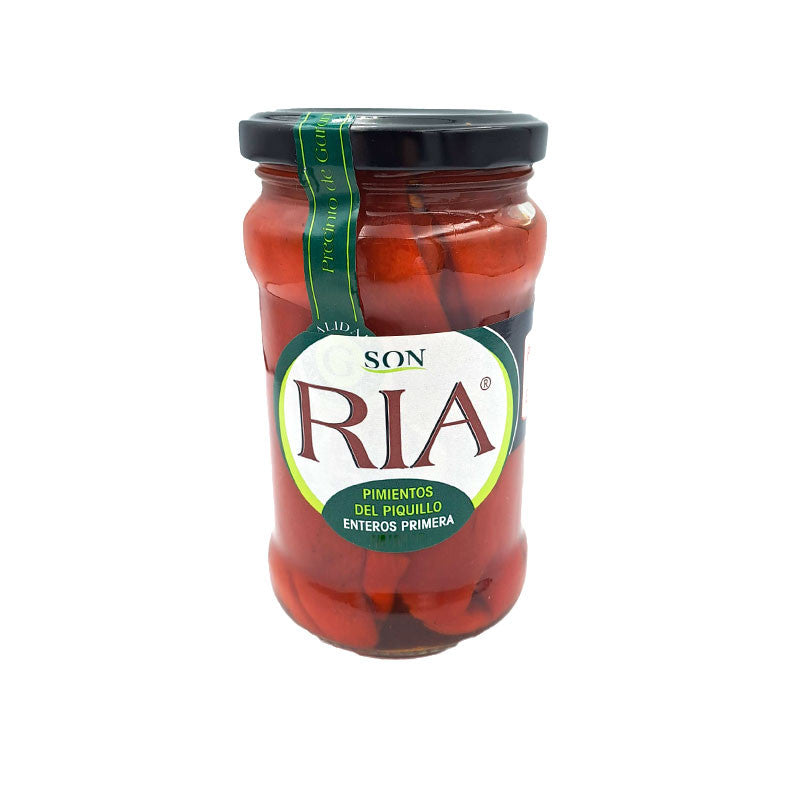 Pimientos Piquillo Enteros Primera Son RIA Tarro Cristal V-720