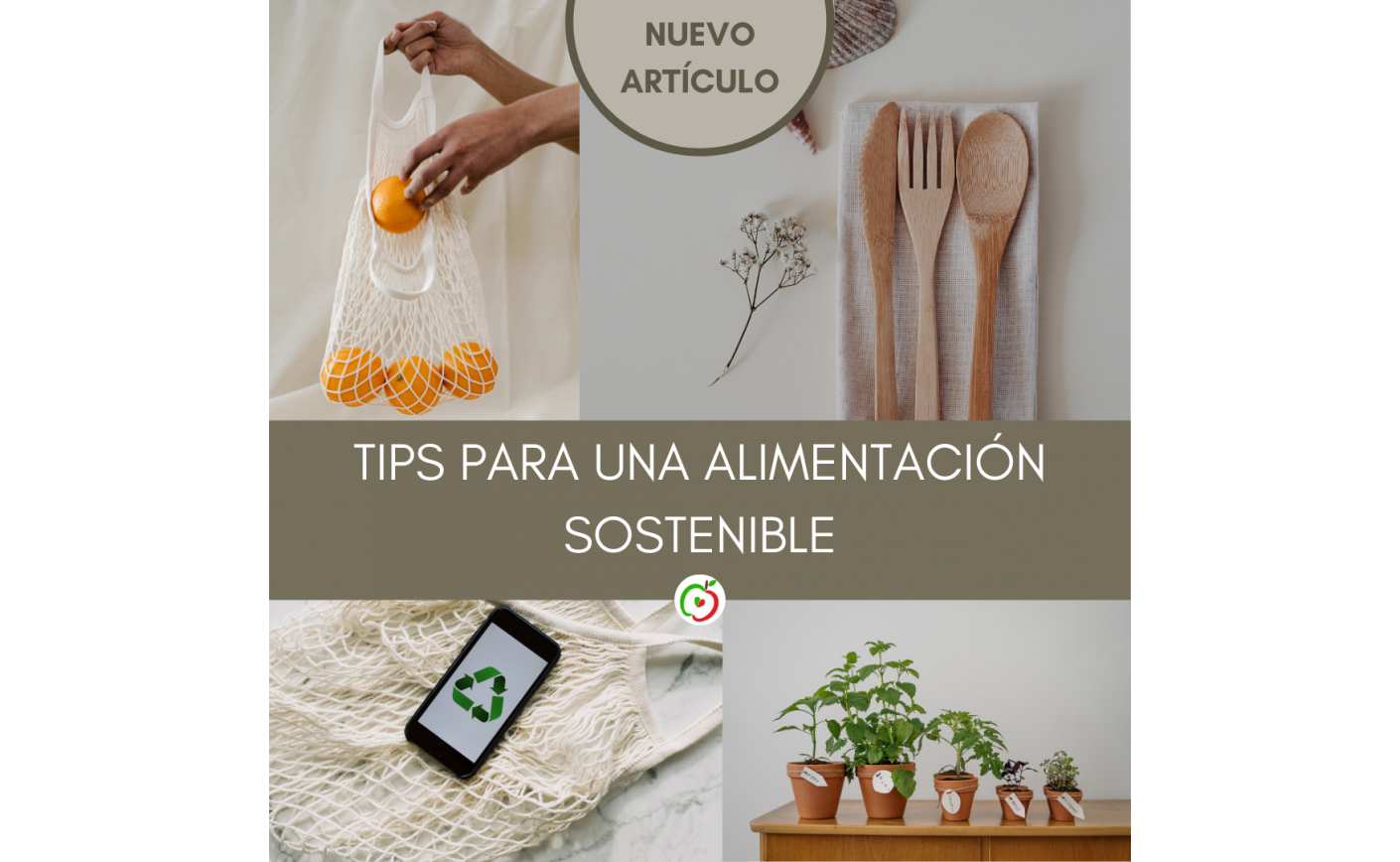 TIPS PARA UNA ALIMENTACIÓN SOSTENIBLE 